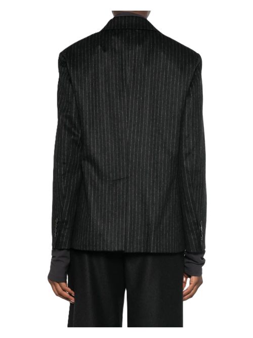 Barenapinstripe-pattern notched-lapels jacket sabi fune Barena | GID5730 0526560 ANTRACITE